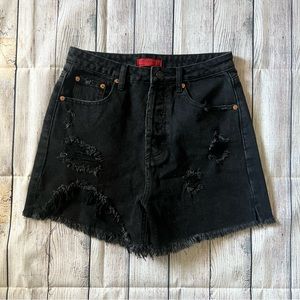 ▪️Distressed Black Shorts▪️